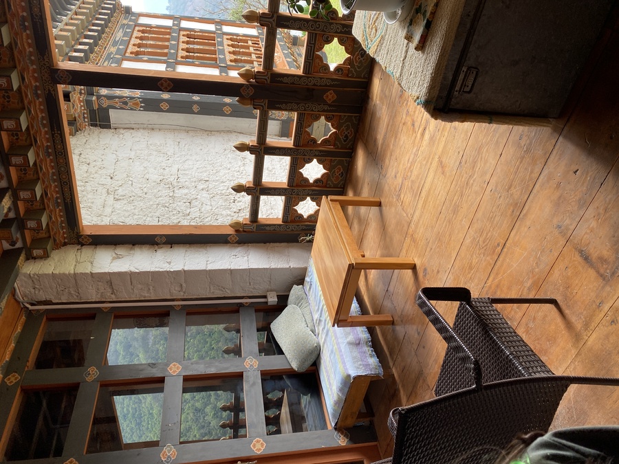 Bhutan farmhouse meal